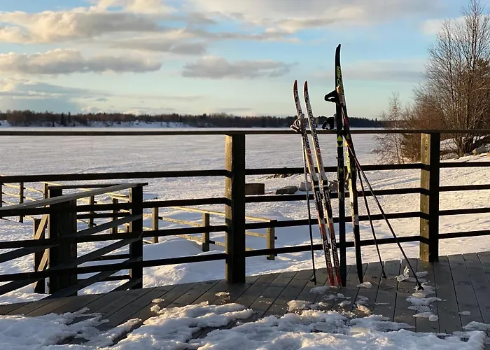 Riverside Aalto Borealis בית נופש Keminmaa
